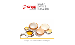 Ophir - High-Quality Znse Lenses for High-Power CO2 Lasers Brochure