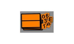 Hibiscus - Model ADR - Plates for Vehicles with Tanks