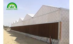 Agrotime - Model CMA1080 - Polycarbonate Greenhouse for Tomatoes and Potatoes