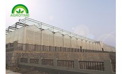 Agrotime - Model CMV1045 - PC Sheet Polycarbonate Venlo Greenhouse