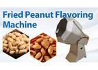 Taizy - Model TZ - Automatic Fried Peanuts Snack Food Flavoring Machine| Chips Spice Blending Mixing Mixer Machine