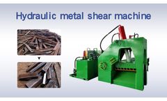 Shuliy - Model SL - Hydraulic Scrap Metal Shear Machine | Sheet Metal Guillotine