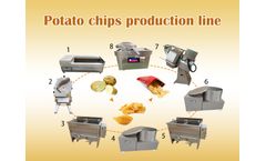 taizy - Automatic Potato Chips Processing Machine