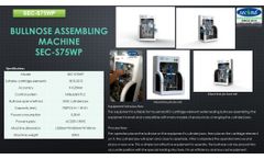 Second RO Tech - Model SEC-75WP - Bullnose assembling machine SEC-75WP