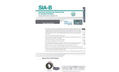 Fanox - Model SIA-B - Dual & Self Powered Relay OC & EF Protection Relays Brochure