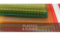 Process cooling and industrial comfort applications solutions for plastic and rubber industry