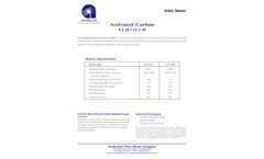 Anthracite - Model 8x30 and 12x40 - Activated Carbon Filter - Datasheet