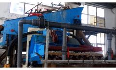 LZZG silica sand screening, washing plant - Video