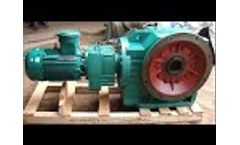 how does an electric motor work physics,ac gear motor,crossed helical gear - Video
