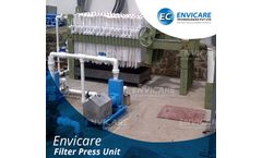 Envicare - Model ESS-FSP Series - Filter Press with Electro Mechanical Plate Shifting Device