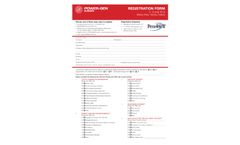 POWER-GEN Europe 2013 - Registerion Form - Brochure