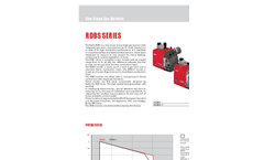 Riello - Model RDBS1 - 960 T / 3768000 - One Stage Gas Burners Brochure