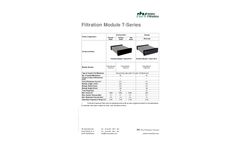 SafBon - Model CFM - Ceramic Ultrafiltration Systems Brochure