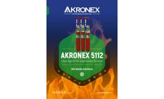 AKRONEX - Model 1230 - Clean Agent Fire Supressions Systems - Brochure