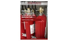 Portalevel - Model Mini - Portable Ultrasonic Liquid Level Indicator Brochure