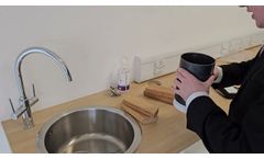 Demonstration - Portapipe Ultrasonic Pipe Liquid Level Indicator - Vertical and Horizontal Operation - Video