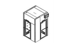 Clean Air - Model CAP701KD-RH/LH-7372 - Standard-Profile 90-Degree ADA Compliant Air Showers