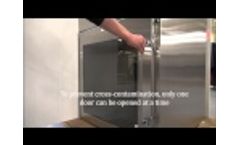 Wall Mount HEPA Filtered Cleanroom Pass-Thru from Clean Air Products Video