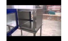 Wall Mount Bio Design Cleanroom Pass-Thrus from Clean Air Products Video