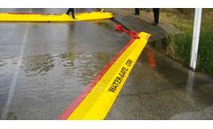 MegaSecur Water-Gate - Model WX - Temporary Water Diversion Barrier