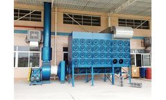 ZONEL FILTECH - Model ZF/DC - Filter Cartridge Dust Collectors-oblique installing
