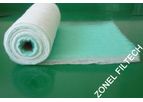 Zonel Filtech - Paint Spray Booth Exhaust Filter/ Floor Filter for Spray Booth/ Paint Arrestor Media