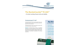 NucleoCounter - Model NC-250 - Automated Cell Analyzer - Brochure