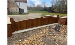 Flood Protection - Model FPS - Bespoke Hardwood Flood Gates