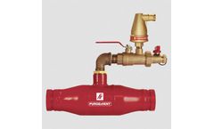 AGF - Model PURGEnVENT 7950ILV - Automatic Inline Air Vent for Fire Protection Systems