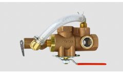 AGF - Model TESTanDRAIN 2511A Threaded - With Threaded (NPT) Connection, Multi-Position Handle and Pressure Relief Valve