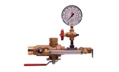 AGF - Model TESTanDRAIN 2511T - With Pressure Relief and Pressure Gauge