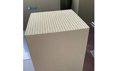 AREACH - Model 25*25 cells - Dense Cordierite