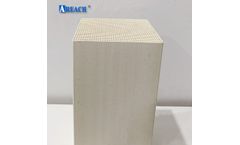 AREACH - Model 40*40 cells - Dense Cordierite Blocks