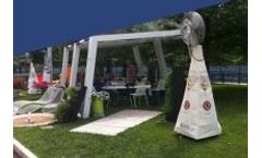 Italfog - Stand Alone High Pressure Misting Fan