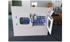 K-Ling - Model KEL-ASPB-C - Customizable Double Swing Door Air Shower Pass Box