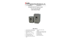 Model FST-500 - Mini Size SVC Frequency Inverter Brochure
