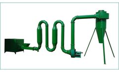 Azeus - Small Sawdust Dryer-Pipe Type