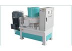 Azeus - Model AZS-450 - Vertical Ring Die Wood Pellet Machine