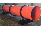 Azeus - Model AUS - Rotary Drum Sawdust Dryer