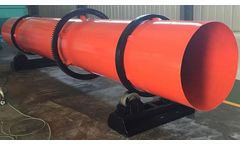 Azeus - Model AUS - Rotary Drum Sawdust Dryer