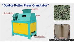 Pressure adjustment of roller granulator during fertilizer granulation
