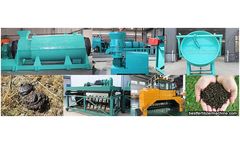 Cow manure organic fertilizer production line process