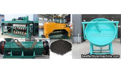 Sheep manure organic fertilizer production line