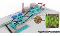 NPK fertilizer granulation for slow-release granular fertilizer