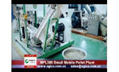 Mobile pellet plant for your easy pellet making Video