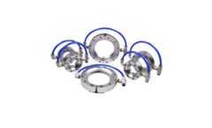 LUOMEI - Model RAW-013A - Super Round air wipe Circular Annular Compressed Air Knife