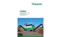Komptech Cribus - Mobile Electrical Drum Screens - Brochure