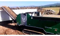 Komptech Axtor 8012 Track, Plaquette Forestière Grille, Wood Chip Screen Basket, 100mm Video