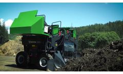 Compost Turner Komptech Topturn X4500: Maintenance Video