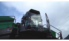 Komptech Topturn X5000 Windrow Turner Video